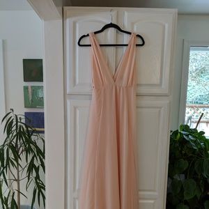 dee elly plunging maxi dress